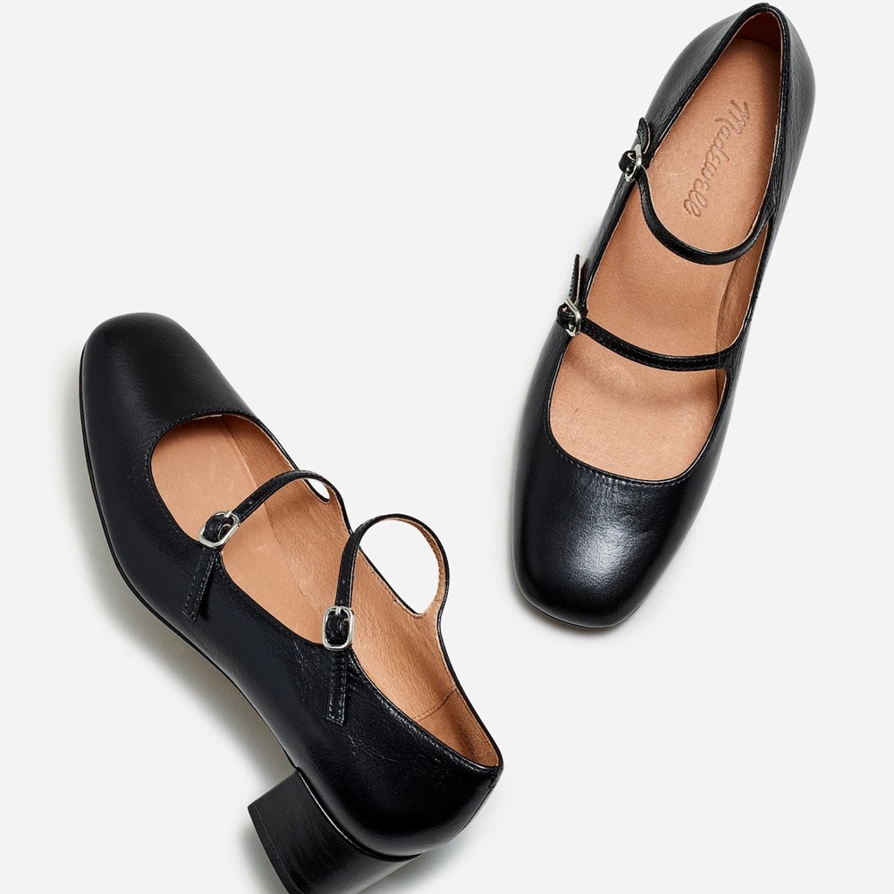Madewell The Nettie Heeled Mary Jane